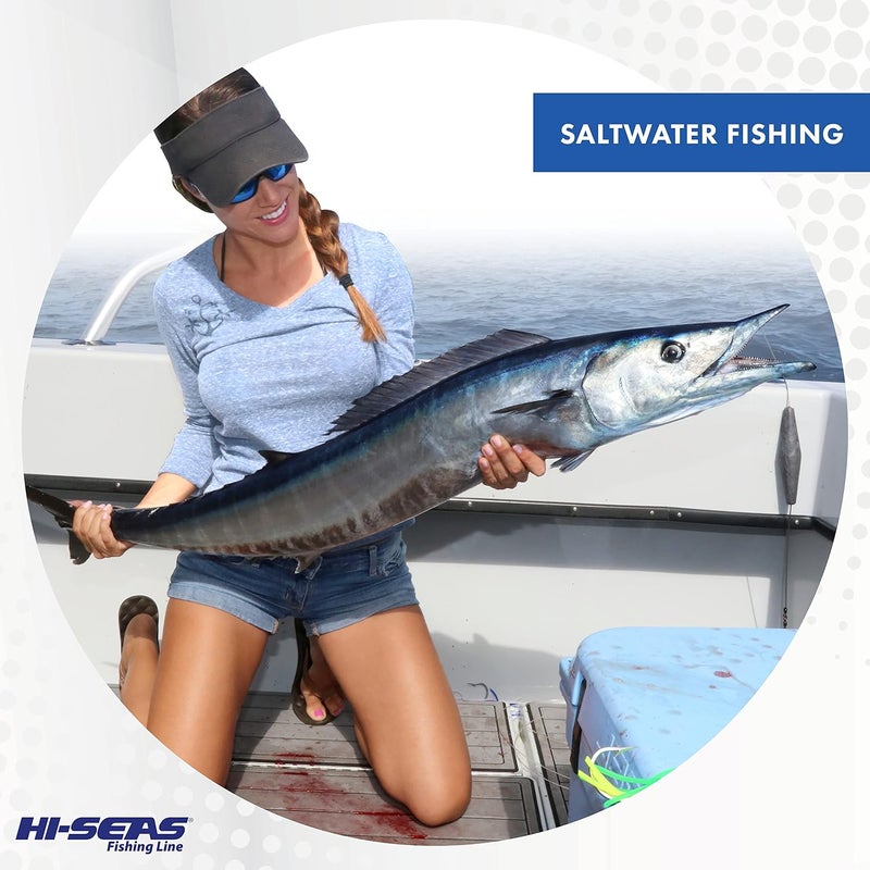 Hi-Seas Quattro Plus Monofilament Leader - 20 lb Test, 50 Yards, Low-Vis Camouflage - Image 5